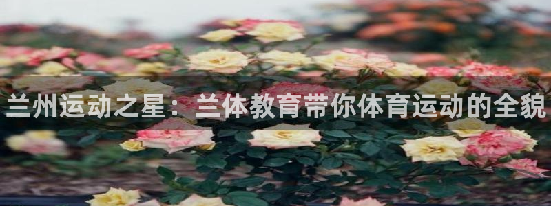 凯发官网下载开户：兰州运动之星：兰体教育带你体育运动