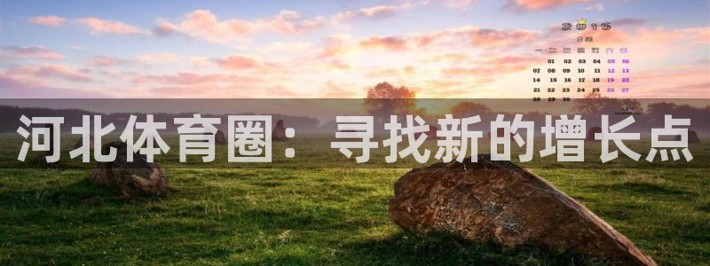 凯发官方正版app娱乐：河北体育圈：寻找新的增长点