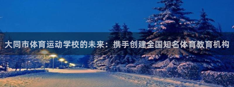 凯发官网下载官方客服电话：大同市体育运动学校的未来：携手创建